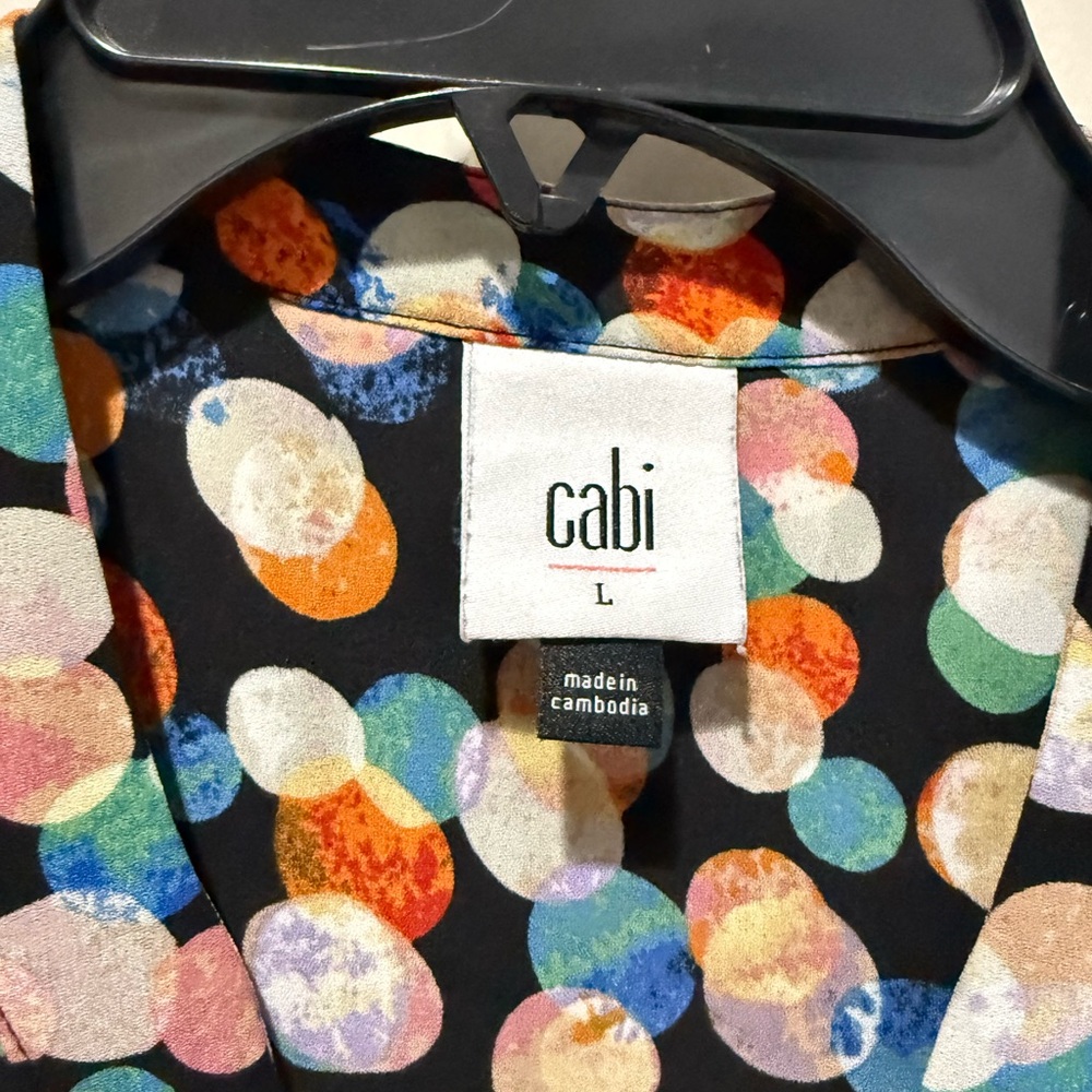 CAbi Multicolor Ruffle Blouse - Picture 3 of 3